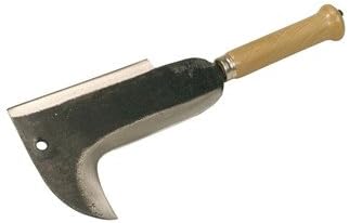 Double Edged Billhook 9" with Wooden Handle