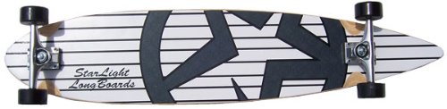 Starlite LONGBOARDS Pinstripe PINTAIL Complet Longboard