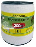 Horizont Band ranger T40 W, 40mm, Weiss, 200m