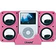 i.Sound Portable Speakers & Dock 4x - Pink (DGUN-174 )