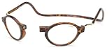 CliC Classic Tortoise Adjustable Front Connect Ready Reader, 2.50