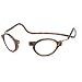 CliC Classic Tortoise Adjustable Front Connect Ready Reader, 2.50