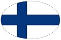 Autoaufkleber Wappen Fahne Finnland Flagge Aufkleber