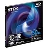 TDK BD-R50JC4EB BD-R 4x 50GB Blu-ray Disc Jewel Case