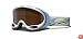 Oakley Gretchen Bleiler Peaks A-Frame Snow Goggles (White Frame/Black Iridium Lens)