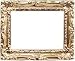 Dollhouse Miniature Large Ornate Gilded Picture Frame
