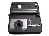 Puttingset exclusiv Aluminium,Büro Golf, Golf Set im Koffer