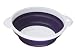 from Premier Housewares Premier Housewares Zing 22.5 cm Diameter Double Handle Collapsible Colander, Purple/ White Model 804879