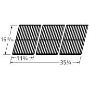 Cast Iron Cooking Grid for Kenmore, Outdoor Gourmet, BBQ Pro, Sams, Charbroil, Arkla, Charmglow, Coleman, Grill Master, Sunbeam, North American Outdoors, Weber, Aussie, Glen Canyon, Jenn-air, Kirkland, Nexgrill, Turbo, Lazy Man, Perfect Flame, Olympia, Falcon and Brinkmann Grills