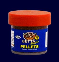 Omega One Betta Buffet Pellets Betta Food, .61 oz.