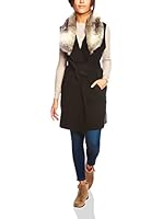 Les filles de Paris Chaleco Rhubarbe (Negro)