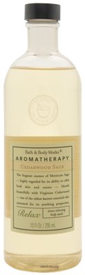 image Product Data  Bath & Body Works Aromatherapy Cedarwood Sage Stress Relieving Body Wash 10.0 oz