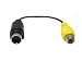 Video Games : S-VIDEO(7-PIN) to RCA TV-OUT Laptop Cable For Acer/Dell/HP