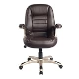 Mad Tech 42x20x25.5 Brown Techniflex Upholstery Computer Office Chair