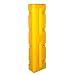 Dixie Poly BCP Polyethylene Corner Protector, 10" Outside Diameter, 40.5" Height, 6.5" Depth, 2.25" Thick (Pack of 2)