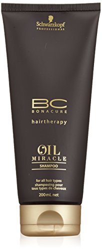 Schwarzkopf 16058400744 BC Oil Miracle Shampoo - For All Hair Types - 200ml-6.7oz