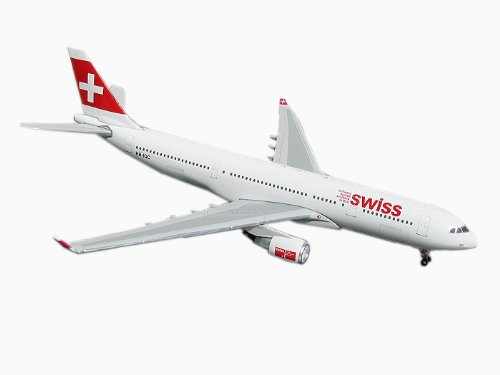Gemini Jets Swiss International (New Colors) A330-200 1:400 Scale