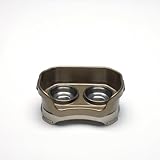 Neater Feeder for Dogs, Dog Bowl, Medium, Bronze