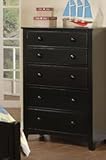 IMAGE OF Beautiful Chest in Black Finish PDS f40237