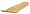 Blank Decks Warning Skateboard Deck (Natural, 7.75-Inch)