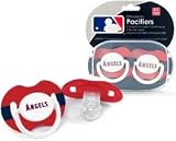Los Angeles Angels of Anaheim Pacifier - 2 Pack, Catalog Category: NLB