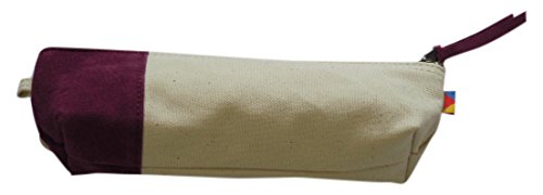 丸善 洗える天然皮革・帆布ペンケース [アクアレザー×帆布ペンケース