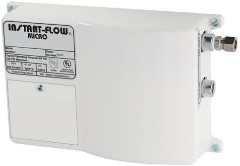 Chronomite Instant-Flow Micro Instant Water Heater M-20L 208Volt Factory Preset Temperature, 104F 110F 120F