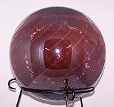 Outdoor Living : 12 Inch Amethyst Twist Hand-blown Glass Gazing Globe