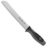 Dexter-Russell V-LO 8-Inch Carbon Steel Scalloped Utility Slicer
