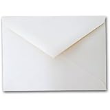 White 4 Bar Rsvp Envelopes - 250 Pack