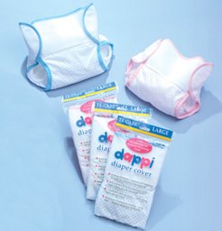 Dappi Brand--Diaper Cover (Size Small up to 14 lbs) Pink Dots [Baby Product]