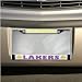 Los Angeles Lakers Chrome License Plate Frame