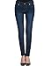Camii Mia-Fleece-Lined-Jeans-Women-Winter Jeans Warm Pants Thermal Denim Jeggings Slim Fit Mid Rise Stretch