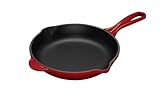 Le Creuset Enameled Cast-Iron 6-1/3-Inch Skillet with Iron Handle, Cherry