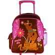 Warner Bros Scooby Doo Luggage : School Kid Size Rolling Backpack