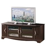 Transitional Style Havana Finish Lcd/plasma Tv Stand 50