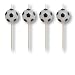 All-Star Soccer Birthday Candles, 4pk