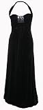 Black, Sequin, Bandeau, Maxi Dress, 12
