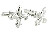 David Donahue Sterling Fleur De Lis Cufflink - Sterling Silver 95003402