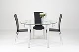 Palmero Extendable Glass Dining Table