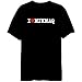 I Love Mi'kmaq Languages Mens T-Shirt (Black, Size Large)