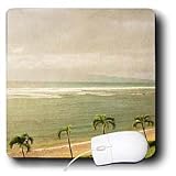 Patricia Sanders Hawaii - Vintage Maui Palm Trees and Beach Tropical Photography - Mouse Pads