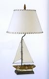 3 Way Sail Boat Table Lamp