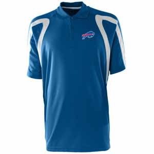 NFL Men's Buffalo Bills Point Desert Dry Polo Shirt (Dark Royal/White, XXX-Large) On Sale