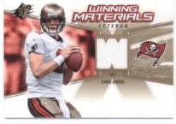 2006 SPx Winning Materials #WMVCS Chris Simms - Tampa Bay Buccaneers (Piece of Authentic Game-Worn Jersey) (Football Cards)