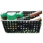 InterDesign 14 by 9 by 5-Inch Basic Basket, Medium, Black
