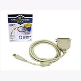 New Cables To Go 6 Ft Usb Ieee1284 Parallel Printer Cable Limited Lifetime  ....