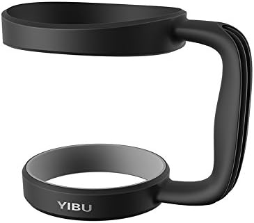 Yibu Handle for YETI 30 Oz Rambler Tumbler, RTIC and Other 30 Oz Tumblers - Black