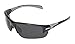 Global Vision Eyewear HERC 7 SM Hercules 7 Safety Glasses, Smoke Lens, Frame, Black