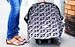 Carseat Canopy Baby Infant Car Seat Cover w/Attachment Straps and Minky Fabric (Knott)
